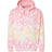 Colortone Youth Tie - Dyed Hooded Sweatshirt - Colortone 8777Y Funnel Cake XS Sweatshirts