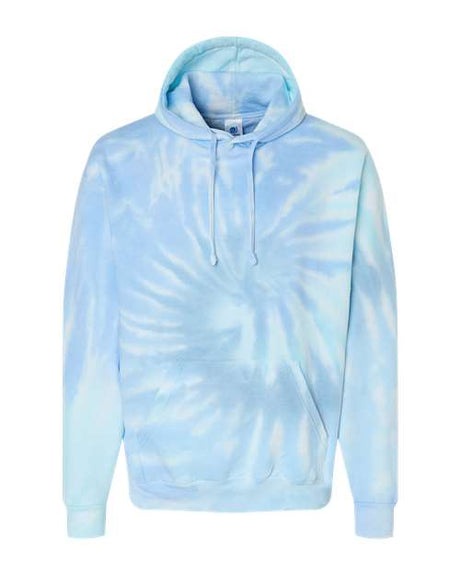 Colortone Youth Tie - Dyed Hooded Sweatshirt - Colortone 8777Y Lagoon XS Sweatshirts