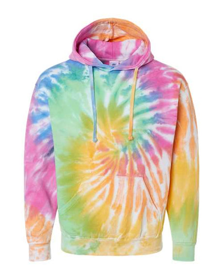 Colortone Youth Tie - Dyed Hooded Sweatshirt - Eternity - Colortone 8777Y Eternity XS Sweatshirts