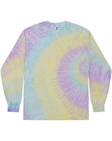 Colortone Youth Tie - Dyed Long Sleeve T-Shirt - Colortone 2000Y Mystique XS Long Sleeve T-Shirts