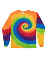 Colortone Youth Tie - Dyed Long Sleeve T-Shirt - Colortone 2000Y Prism XS Long Sleeve T-Shirts
