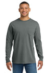 COMFORT COLORS ® Heavyweight Ring Spun Long Sleeve Pocket Tee. 4410 - Comfort Colors 4410 Grey S Short Sleeve T-Shirts