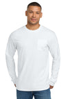 COMFORT COLORS ® Heavyweight Ring Spun Long Sleeve Pocket Tee. 4410 - Comfort Colors 4410 White S Short Sleeve T-Shirts