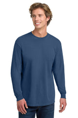 COMFORT COLORS ® Heavyweight Ring Spun Long Sleeve Tee. 6014 - Comfort Colors 6014 China Blue S Long Sleeve T-Shirts