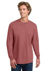 COMFORT COLORS ® Heavyweight Ring Spun Long Sleeve Tee. 6014 - Comfort Colors 6014 Crimson S Long Sleeve T-Shirts