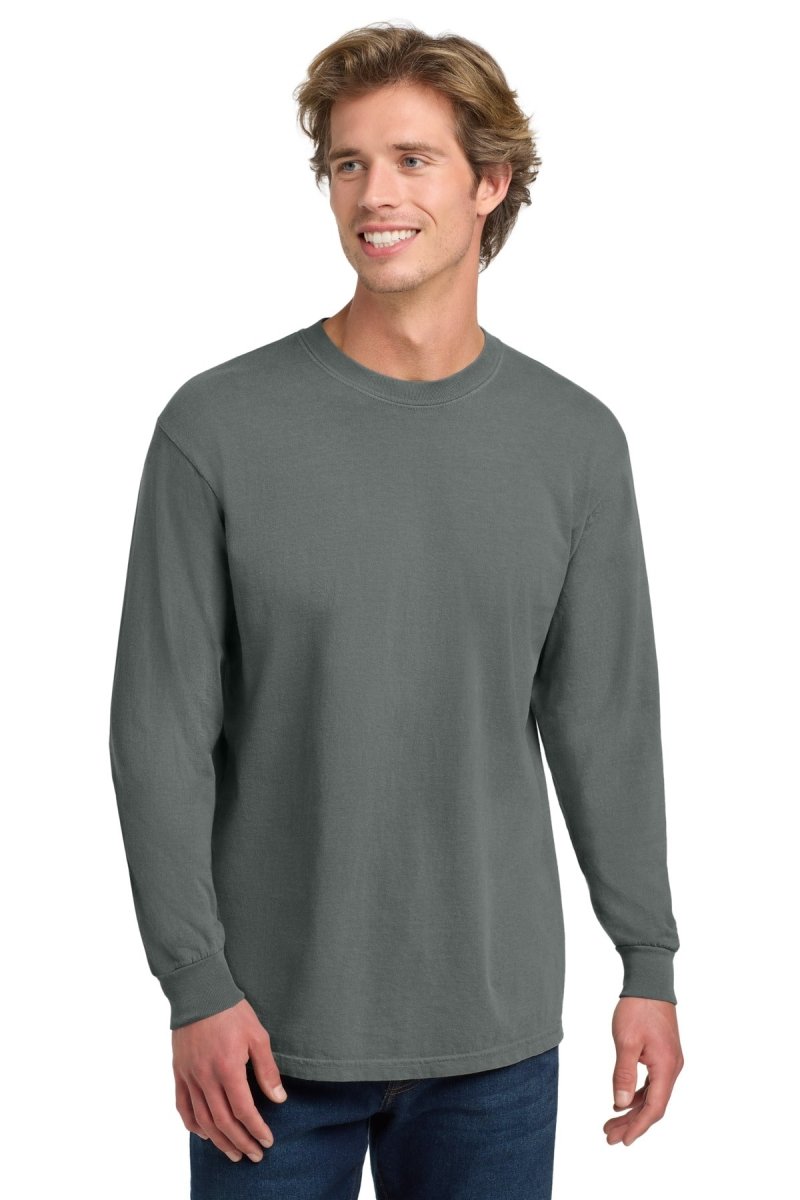 COMFORT COLORS ® Heavyweight Ring Spun Long Sleeve Tee. 6014 - Comfort Colors 6014 Grey S Long Sleeve T-Shirts