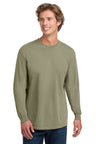COMFORT COLORS ® Heavyweight Ring Spun Long Sleeve Tee. 6014 - Comfort Colors 6014 Khaki S Long Sleeve T-Shirts