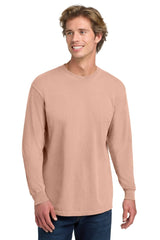 COMFORT COLORS ® Heavyweight Ring Spun Long Sleeve Tee. 6014 - Comfort Colors 6014 Peachy S Long Sleeve T-Shirts