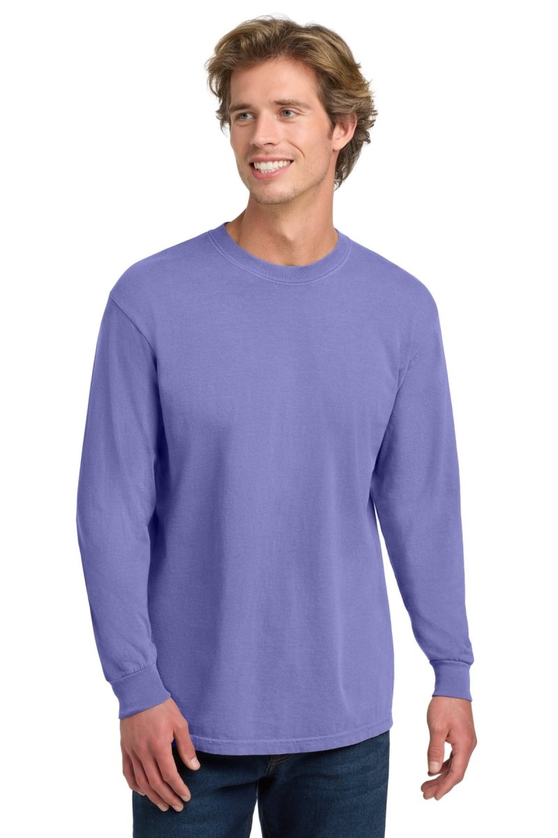 COMFORT COLORS ® Heavyweight Ring Spun Long Sleeve Tee. 6014 - Comfort Colors 6014 Sandstone S Long Sleeve T-Shirts