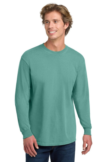 COMFORT COLORS ® Heavyweight Ring Spun Long Sleeve Tee. 6014 - Comfort Colors 6014 Sandstone S Long Sleeve T-Shirts