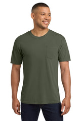 COMFORT COLORS ® Heavyweight Ring Spun Pocket Tee. 6030 - Comfort Colors 6030 Moss S Short Sleeve T-Shirts