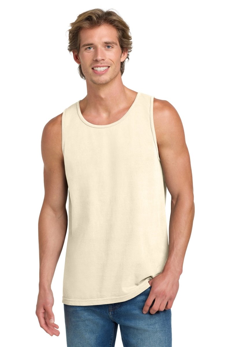 COMFORT COLORS ® Heavyweight Ring Spun Tank Top. 9360 - Comfort Colors 9360 Ivory S Tank Top