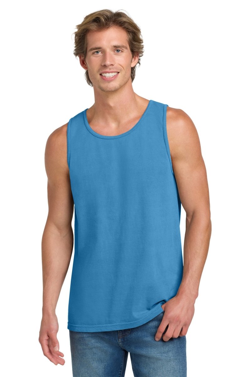 COMFORT COLORS ® Heavyweight Ring Spun Tank Top. 9360 - Comfort Colors 9360 Royal Caribe S Tank Top