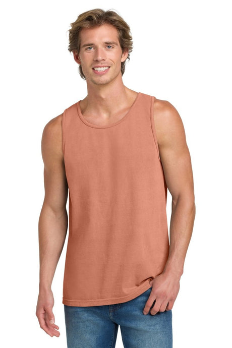 COMFORT COLORS ® Heavyweight Ring Spun Tank Top. 9360 - Comfort Colors 9360 Terracota S Tank Top
