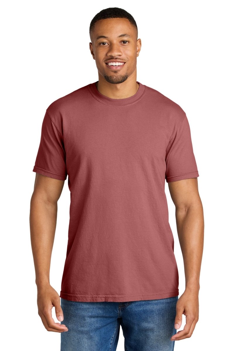 COMFORT COLORS ® Heavyweight Ring Spun Tee. 1717 - Comfort Colors 1717 Crimson S Short Sleeve T-Shirts