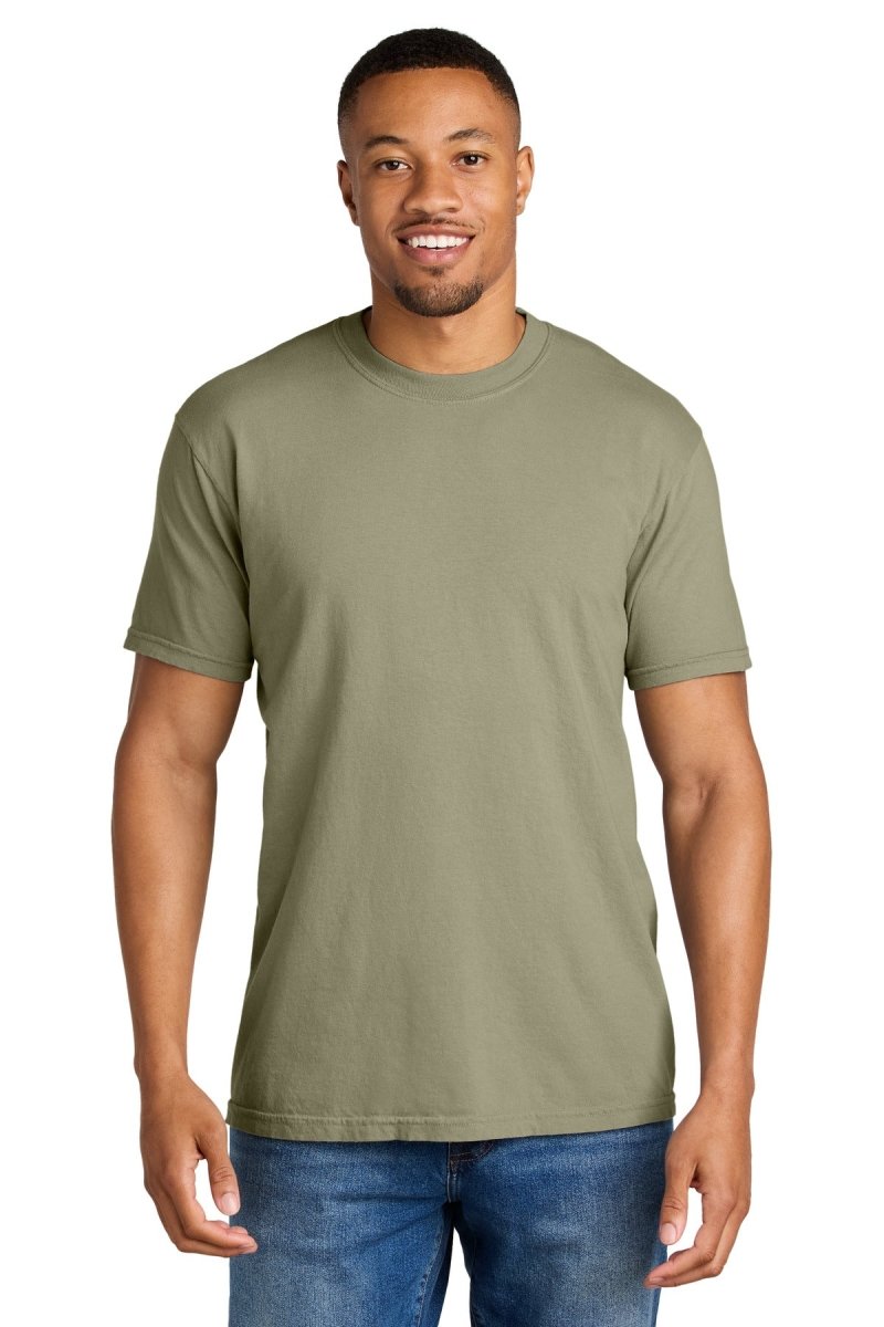 COMFORT COLORS ® Heavyweight Ring Spun Tee. 1717 - Comfort Colors 1717 Khaki S Short Sleeve T-Shirts