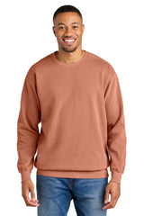 COMFORT COLORS ® Ring Spun Crewneck Sweatshirt. 1566 - Comfort Colors 1566 Terracotta S Crewneck Sweatshirts