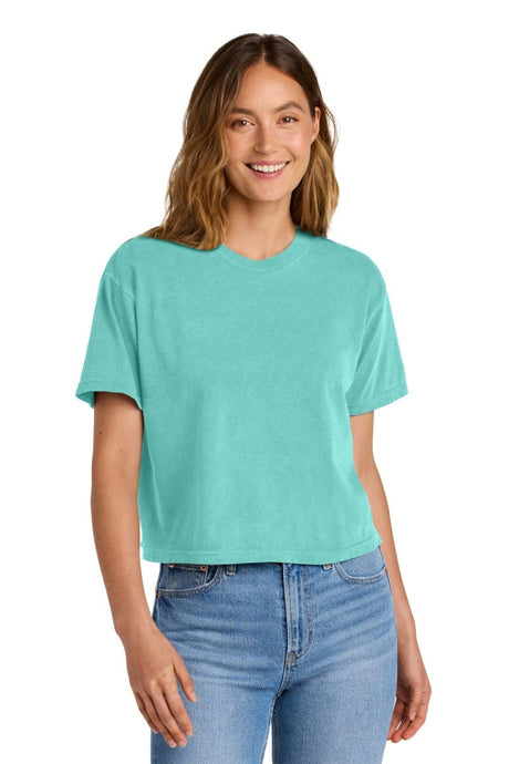 Comfort Colors ® Women's Heavyweight Boxy Tee 3023CL - Comfort Colors 3023CL Chalky Mint S Short Sleeve T-Shirts
