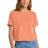 Comfort Colors ® Women's Heavyweight Boxy Tee 3023CL - Comfort Colors 3023CL Neon Cantaloupe S Short Sleeve T-Shirts