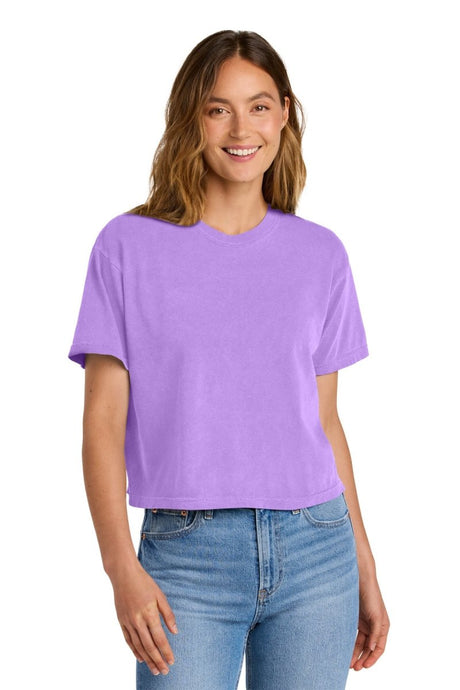 Comfort Colors ® Women's Heavyweight Boxy Tee 3023CL - Comfort Colors 3023CL Neon Violet S Short Sleeve T-Shirts