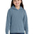 Comfort Colors ® Youth Lightweight Hooded Sweatshirt 1467Y - Comfort Colors 1467Y Blue Jean XS Sweatshirts