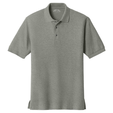 Joe's USA Men's Silk Touch™ Polo Polos/Knits Joe's USA Cool Grey X-Small