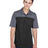 CORE365 Men's Balance Colorblock Performance Piqué Polo - CORE365 CE101 Black/ Carbon S