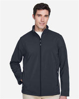 CORE365 Men's Cruise Two - Layer Fleece Bonded Soft Shell Jacket - CORE365 88184 Carbon XS