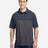 CORE365 Men's Fusion ChromaSoft™ Colorblock Polo - CORE365 CE112C Carbon/ Classic Navy Heather S