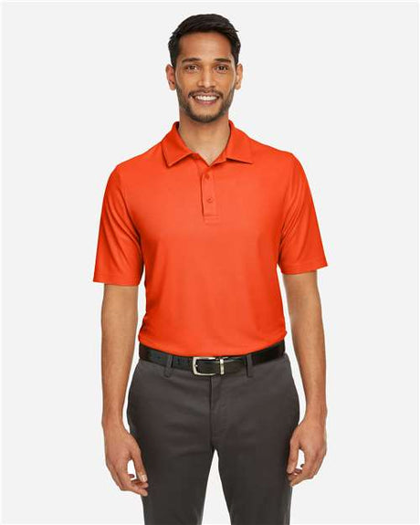CORE365 Men's Fusion ChromaSoft™ Pique Polo - CORE365 CE112 Campus Orange 3XL