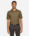 CORE365 Men's Fusion ChromaSoft™ Pique Polo - CORE365 CE112 Coyote Brown S
