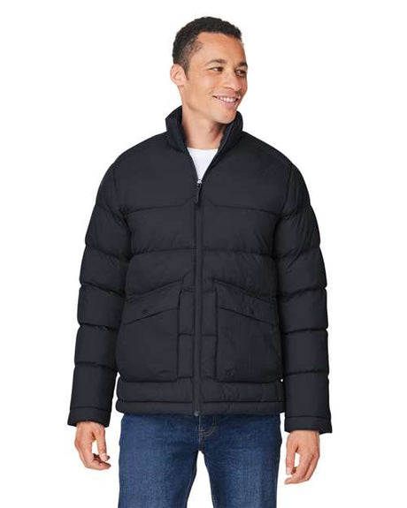 CORE365 Men's Inspire Puffer Jacket - CORE365 CE720 Black S
