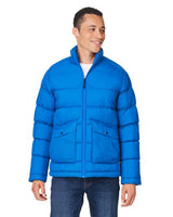 CORE365 Men's Inspire Puffer Jacket - CORE365 CE720 Black S