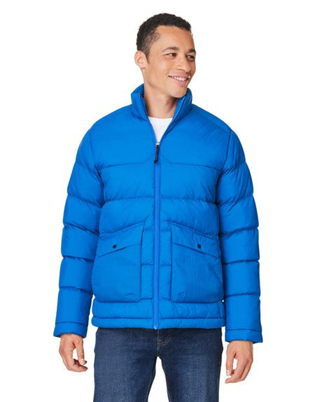 CORE365 Men's Inspire Puffer Jacket - CORE365 CE720 Black S