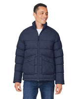 CORE365 Men's Inspire Puffer Jacket - CORE365 CE720 Classic Navy S