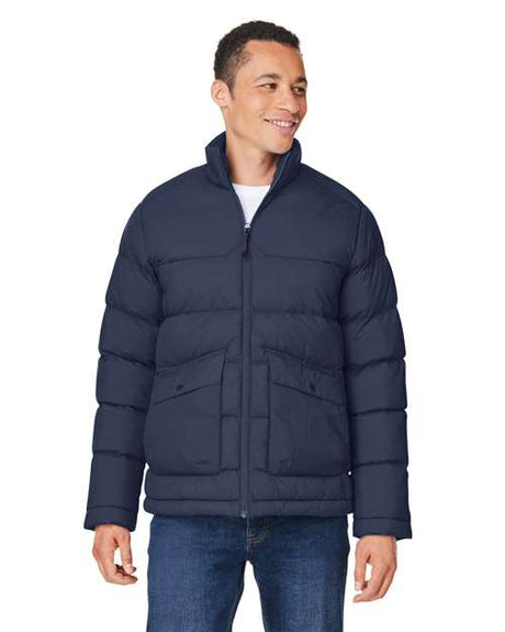 CORE365 Men's Inspire Puffer Jacket - CORE365 CE720 Classic Navy S