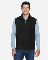 CORE365 Men's Journey Fleece Vest - CORE365 88191 Black S