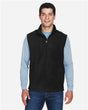 CORE365 Men's Journey Fleece Vest - CORE365 88191 Black S