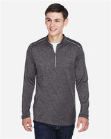 CORE365 Men's Kinetic Performance Quarter - Zip Pullover - CORE365 CE401 Carbon/ Black S