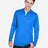 CORE365 Men's Kinetic Performance Quarter - Zip Pullover - CORE365 CE401 True Royal/ Carbon S