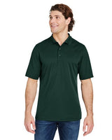 CORE365 Men's Market Snag Protect Mesh Polo - CORE365 CE104 Black S