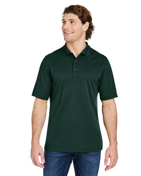 CORE365 Men's Market Snag Protect Mesh Polo - CORE365 CE104 Black S