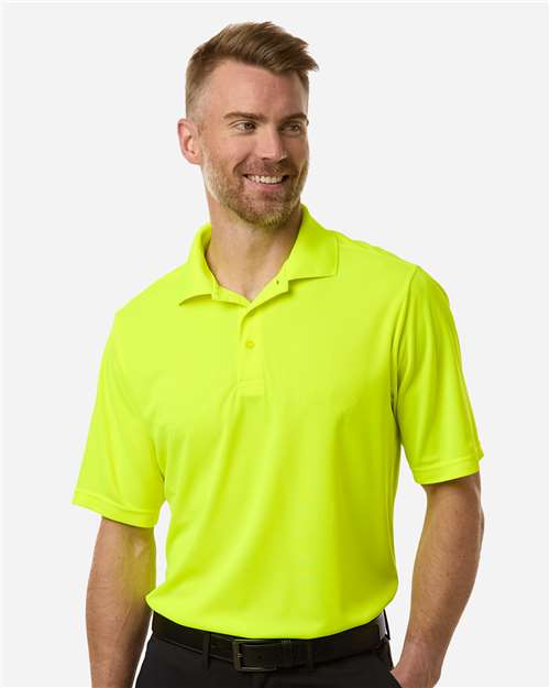 CORE365 Men's Nova Performance Pique Polo - CORE365 CE108 Safety Yellow S