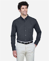 CORE365 Men's Operate Twill Dress Shirt - CORE365 88193 Carbon S