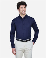 CORE365 Men's Operate Twill Dress Shirt - CORE365 88193 Classic Navy S