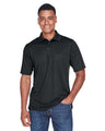 CORE365 Men's Origin Performance Piqué Polo with Pocket - CORE365 88181P Black S