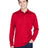 CORE365 Men's Pinnacle Performance Long Sleeve Piqué Polo with Pocket - CORE365 88192P Classic Red S