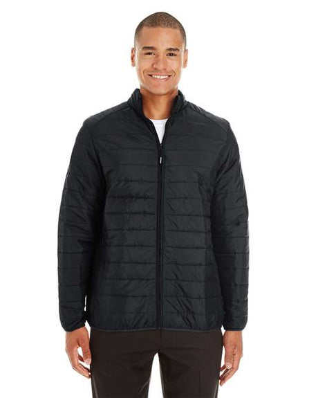 CORE365 Men's Prevail Packable Puffer Jacket - CORE365 CE700 Black S