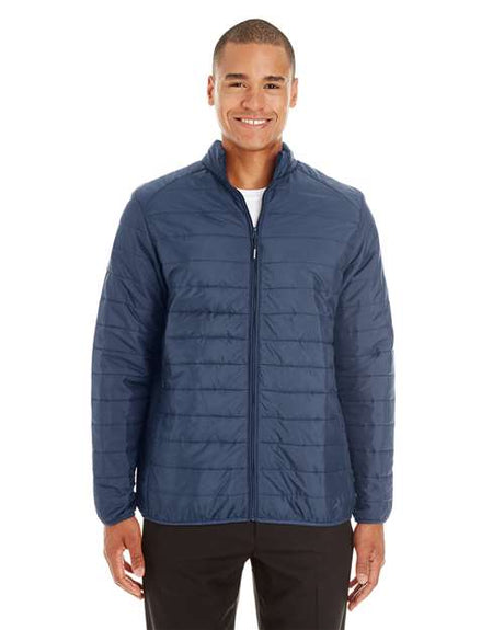 CORE365 Men's Prevail Packable Puffer Jacket - CORE365 CE700 Classic Navy S