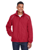 CORE365 Men's Profile Fleece - Lined All - Season Jacket - CORE365 88224 Black S